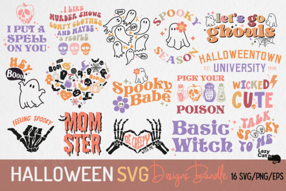 Download Halloween SVG Design Bundle - Svg design bundle Collection