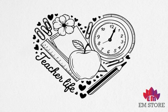Download Floral Teacher Svg, Back to School SVG - School svg Collection