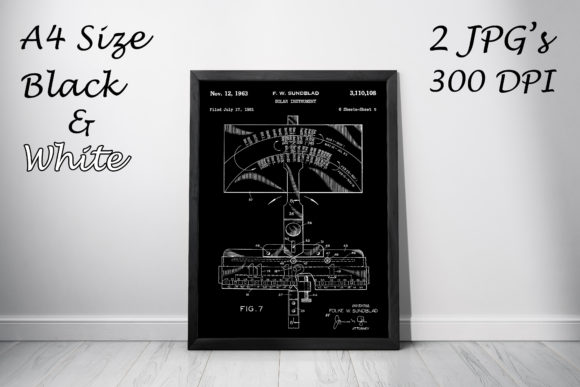 Download Solar Instrument 1963 Vintage Patent Art - 1963 Collection