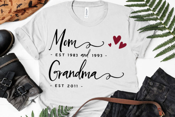Download Mom Est 1983 and 1993, Grandma Est 2011 - 1993 Collection